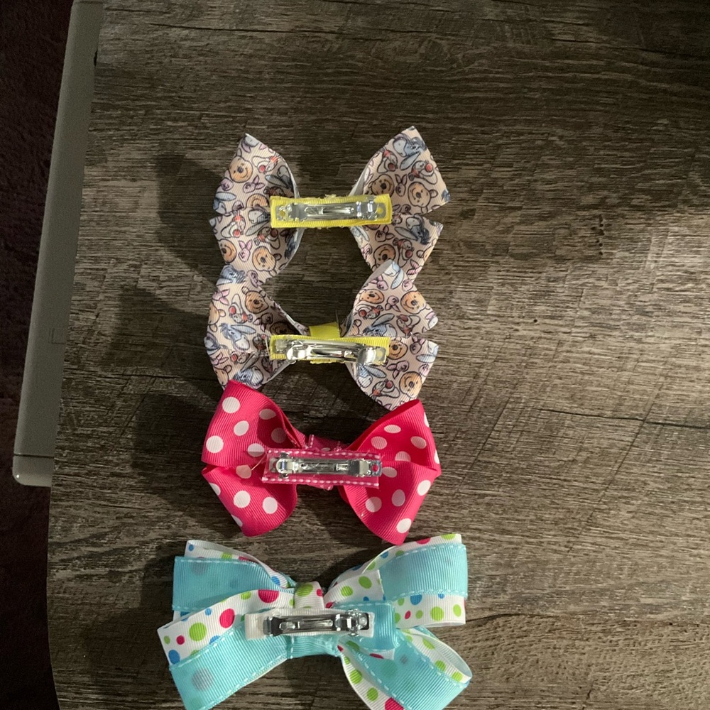 Colorful Kids Hair Bow - Picture 3 of 4